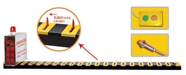 宁津县V3嵌入式闯岗自动扎胎器/阻车器